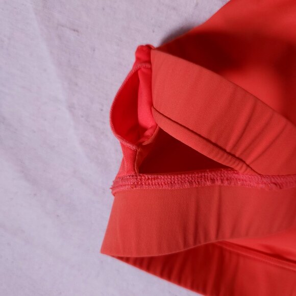 Vuori Stride Bra Large Open Back Orange Sports Running Yoga Gym Athletic - Picture 7 of 8